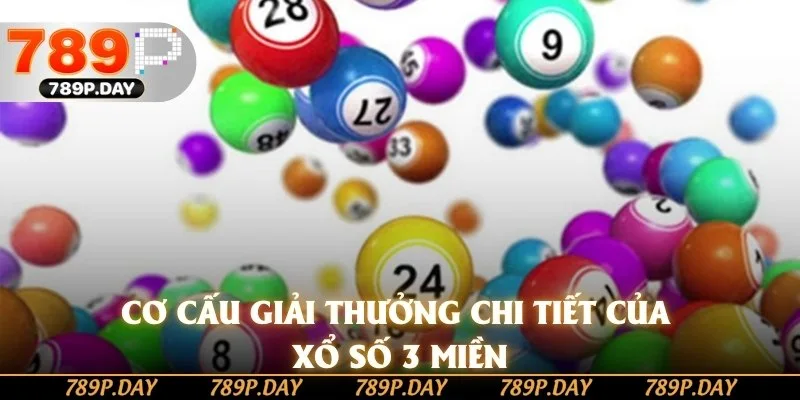 Cơ cấu giải thưởng chi tiết của xổ số 3 miền Cơ cấu giải thưởng chi tiết của xổ số 3 miền