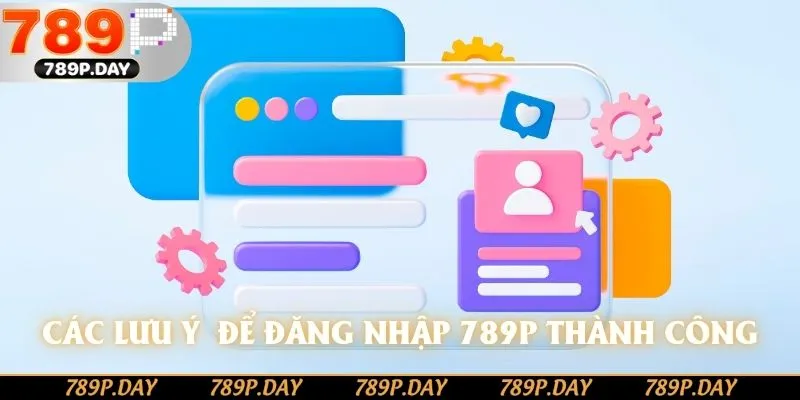 Các lưu ý quan trọng để đăng nhập 789P thành công Các lưu ý quan trọng để đăng nhập 789P thành công